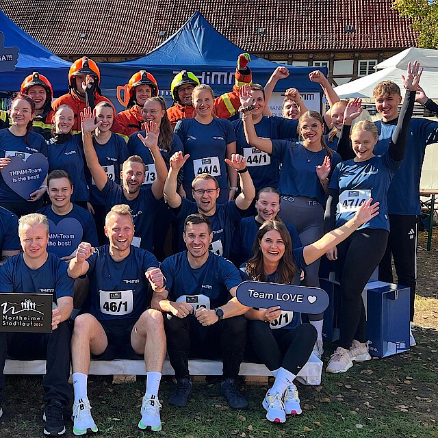 THIMM-Team bei Sportevents