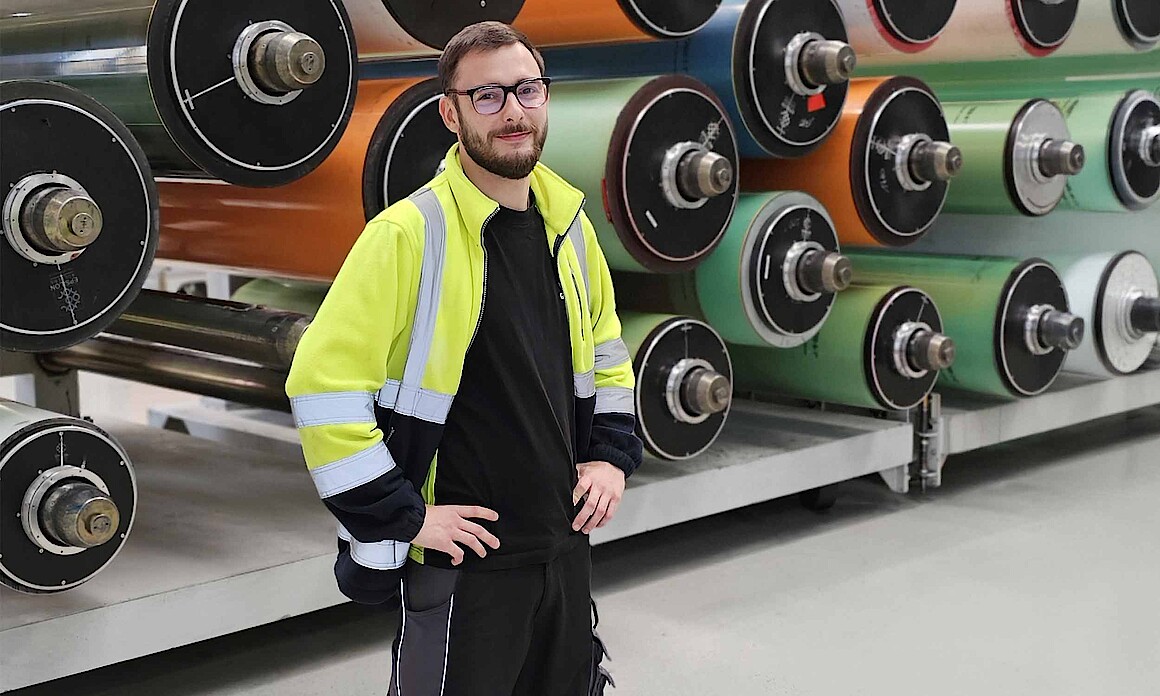 Vom Medientechnologen Druck zum Teamleader Production