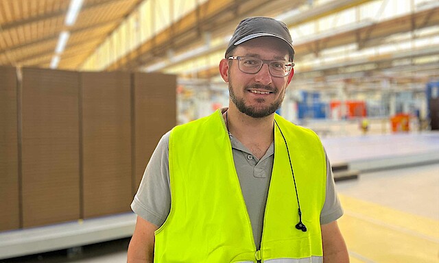 Teamleiter in der Produktion