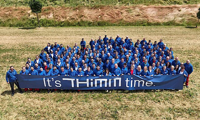 Das THIMM-Team in Wolnzach